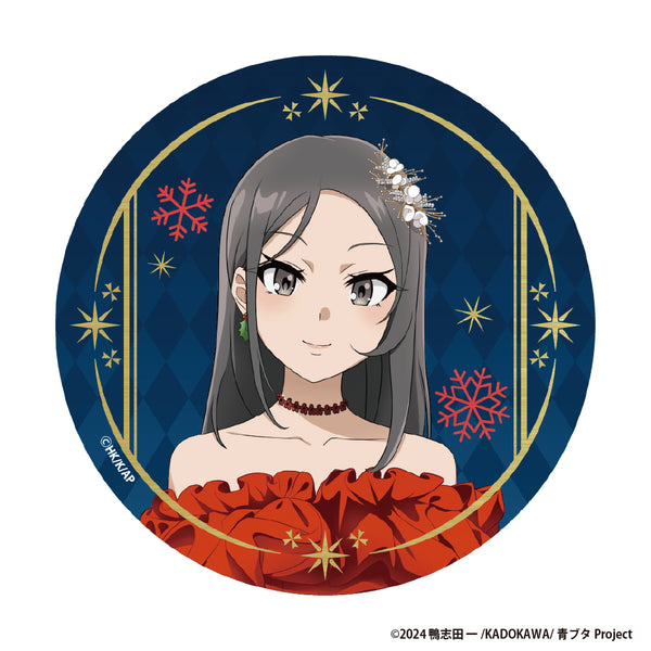 《青春猪头少年不会做圣诞老人梦》烫金BIG徽章【迷你裙圣诞老人】