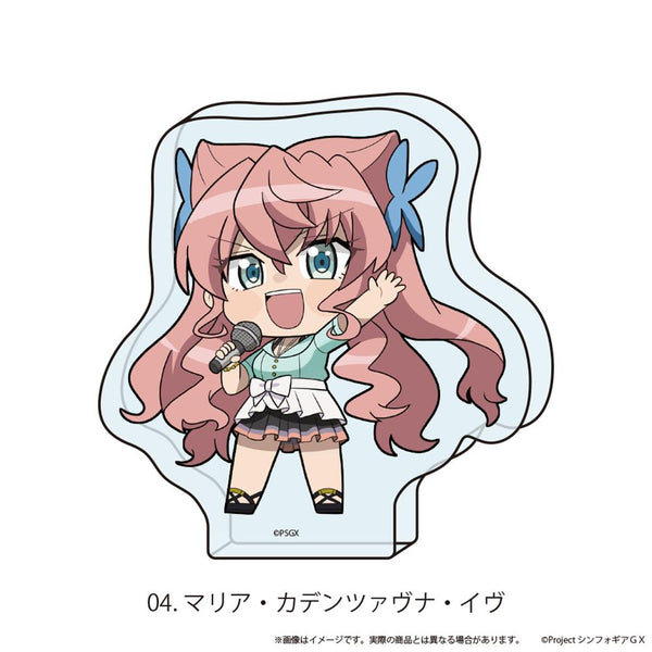 『戦姫絶唱シンフォギアGX』ミニアクリルブロック「戦姫絶唱シンフォギアGX」04/マリア・カデンツァヴナ・イヴ(ライブver.)