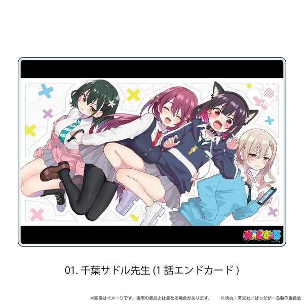 『ばっどがーる』アクリルボード01/千葉サドル先生(1話エンドカード)