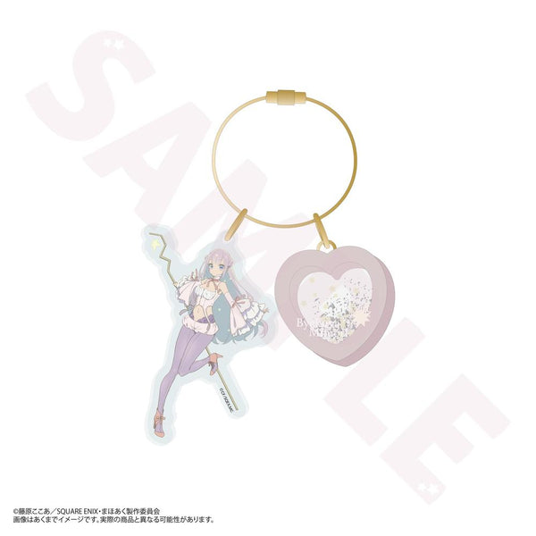 『かつて魔法少女と悪は敵対していた。』ハートシェイクキーホルダー 深森白夜