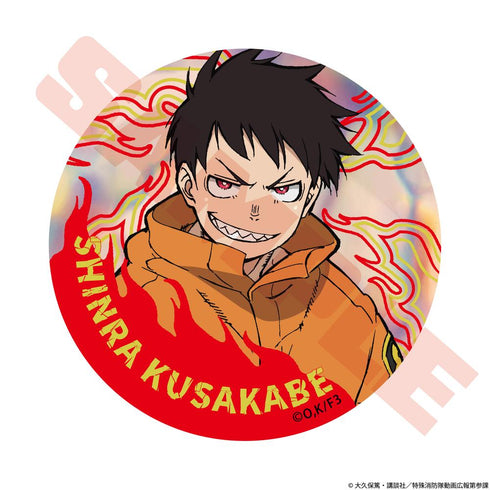 『炎炎ノ消防隊 参ノ章』オーロラトレーディング缶バッジ【BOX】