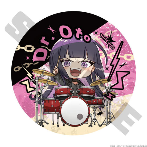 『ロックは淑女の嗜みでして』トレーディング缶バッジ【BOX】