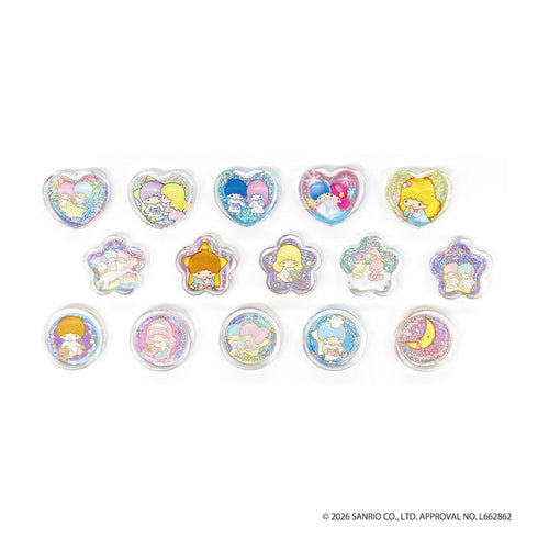 『サンリオキャラクターズ』リトルツインスターズ クリスタルシール キキ&ララ【202601再販】