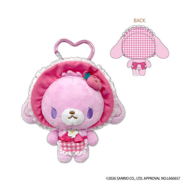 『シュガーバニーズ』カラビナマスコット ストロベリーうさ