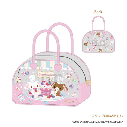 『シュガーバニーズ』クリアバッグ ピンク