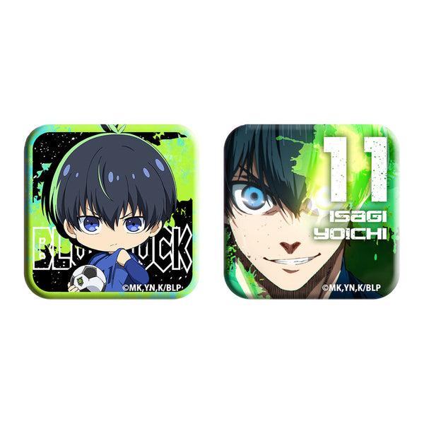 『ブルーロック』潔 世一 スクエア缶バッジセット