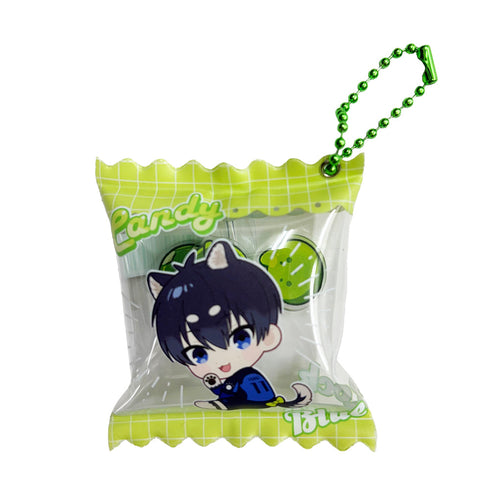 『ブルーロック』潔 世一 シャカシャカキーホルダー