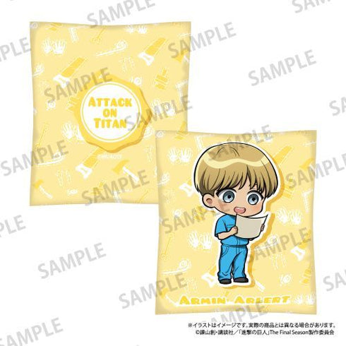 『進撃の巨人』クッション アルミン・アルレルト(ミニキャラ)(DIY)