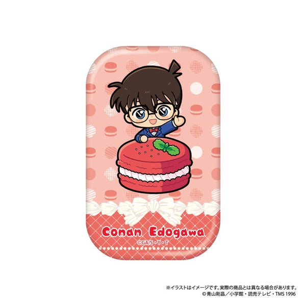 『名探偵コナン』長方形型缶バッジ 江戸川コナンSD マカロンコレクションvol.1