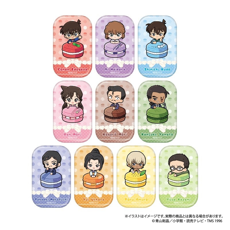 名探偵コナン』長方形型缶バッジ 毛利蘭SD マカロンコレクションvol.1