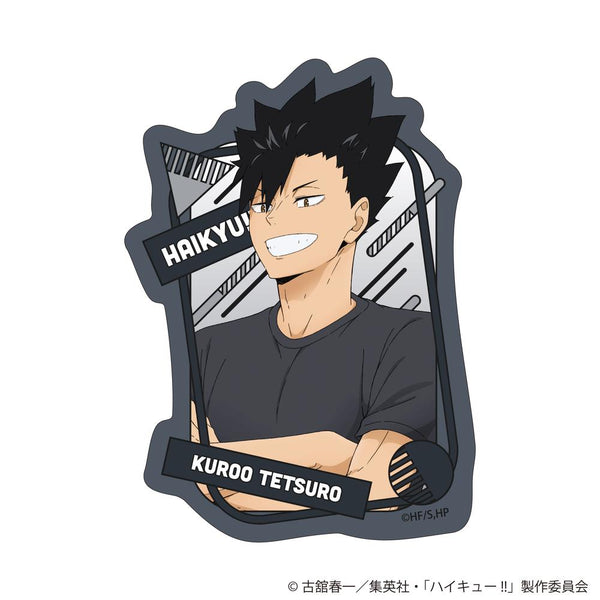 『ハイキュー!!』描き下ろしダイカットステッカー 振り返りタイムVer. 黒尾鉄朗