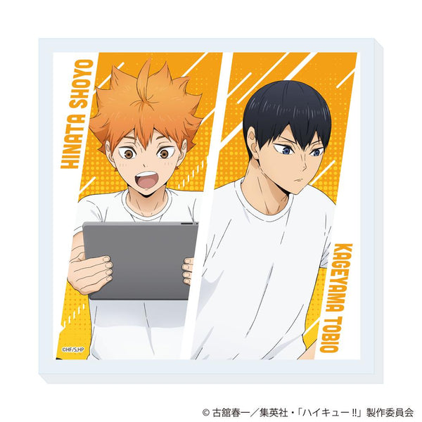 『ハイキュー!!』描き下ろしアクリルコースター 振り返りタイムVer. 日向翔陽・影山飛雄