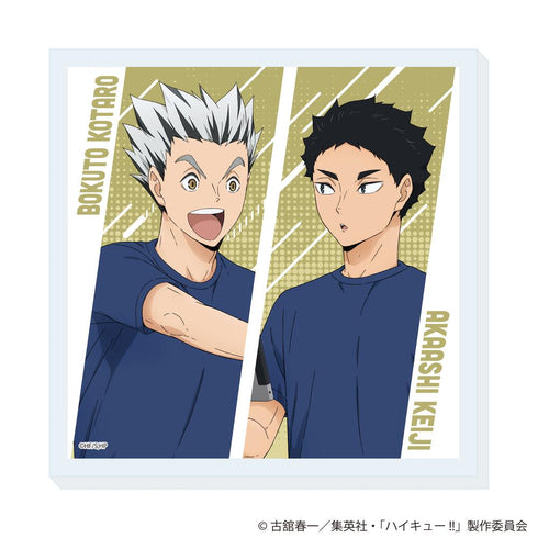 『ハイキュー!!』描き下ろしアクリルコースター 振り返りタイムVer. 木兎光太郎・赤葦京治