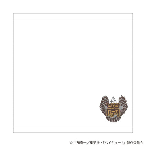 『ハイキュー!!』刺繍ハンカチ スクールアイコンVer. 梟谷学園高校