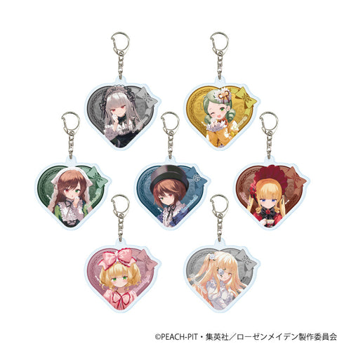 『ローゼンメイデン Art by ようか』アクリルキーホルダー05/コンプリートセット(全7種)(描き起こしイラスト)