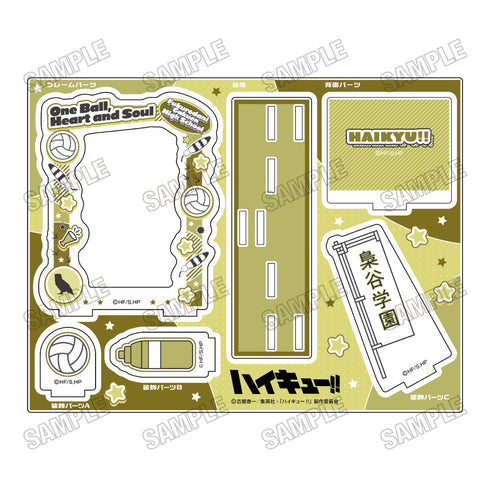 『ハイキュー!!』カードスタンド4梟谷学園高校