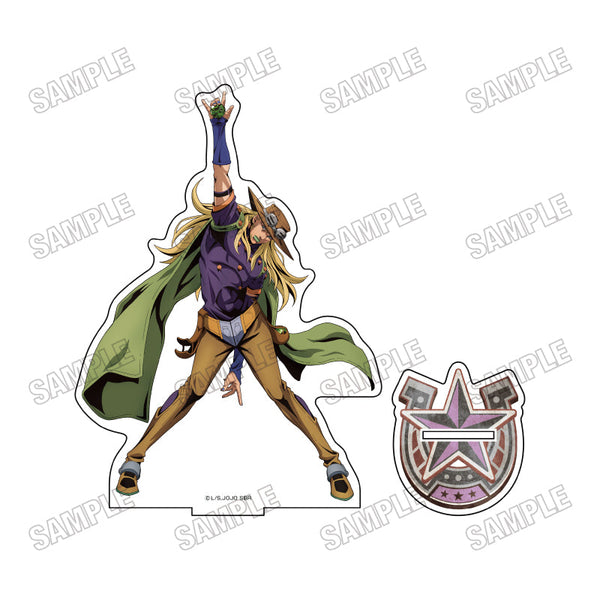 『スティール・ボール・ラン ジョジョの奇妙な冒険』BIGアクリルスタンド【JF26】2ジャイロ・ツェペリ