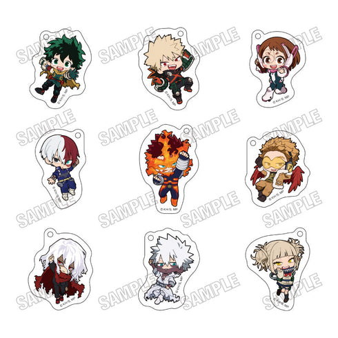 『僕のヒーローアカデミア』ミニキャラグラスマーカーコレクション【ぶら下がりver.】【BOX】