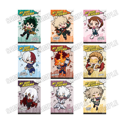 『僕のヒーローアカデミア』ミニキャライラストカードセット【ぶら下がりver.】