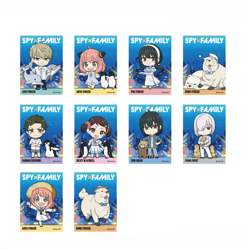 『SPY×FAMILY』トレーディングクリアカード_ミニキャラ【BOX】