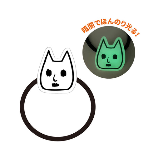 『鬼灯の冷徹』猫好好の蓄光アクリルヘアゴム