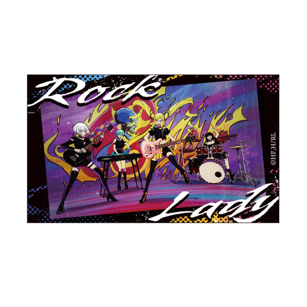 『ロックは淑女の嗜みでして』ステッカーA