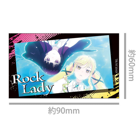 『ロックは淑女の嗜みでして』ステッカーC