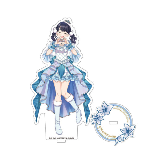『アイドルマスター シャイニーカラーズ』描き下ろしアクリルスタンド_福丸小糸 スノーマジックver.