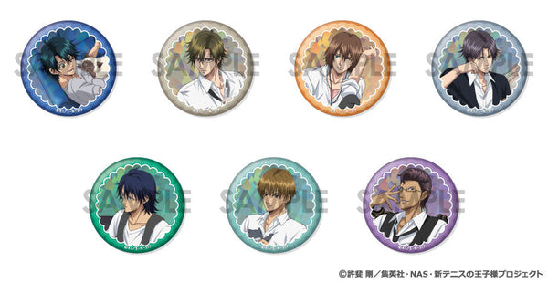 『新テニスの王子様』トレーディングホログラム缶バッジ -王子様達のリラックスタイム- BOX.A