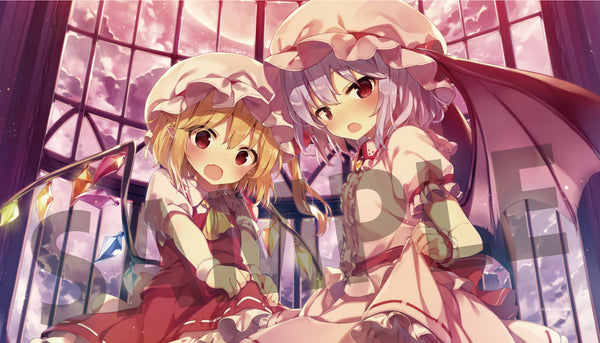 『東方Project』クリエイターズブランケット 3 「レミリア&フラン」 illust.shnva