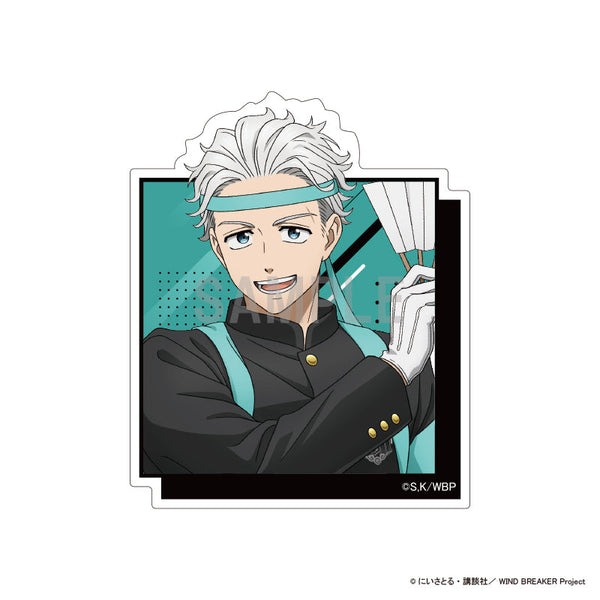 『WIND BREAKER』ダイカットステッカー 梅宮 一 応援団ver