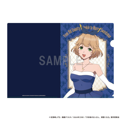 『片田舎のおっさん、剣聖になる』クリアファイル クルニ・クルーシエル ドレスコーデver