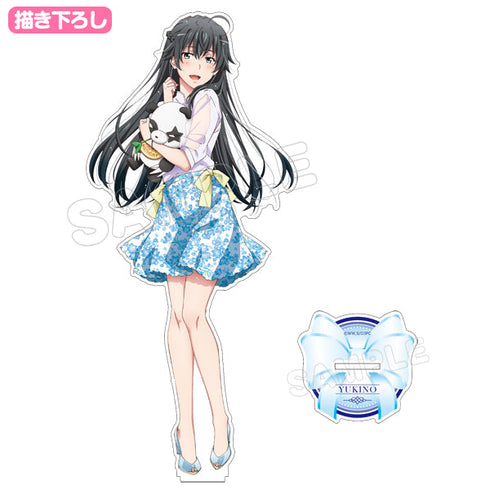 『やはり俺の青春ラブコメはまちがっている。完』俺ガイル完 アクリルフィギュアL 雪ノ下雪乃お花柄【202601再販】