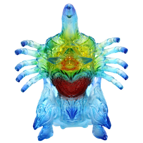 『ガメラシリーズ』ミドルサイズシリーズ ガメラ【第7弾】 巨大レギオン マイクロ波シェル発射形態 クリアブルー Ver.
