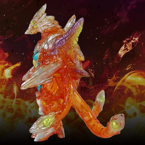 『ガメラシリーズ』ミドルサイズシリーズ ガメラ【第8弾】 イリス クリアオレンジ Ver.