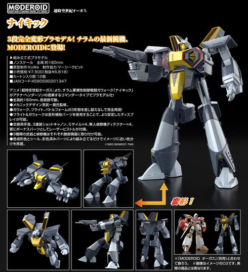 『超時空世紀オーガス』MODEROID ナイキック