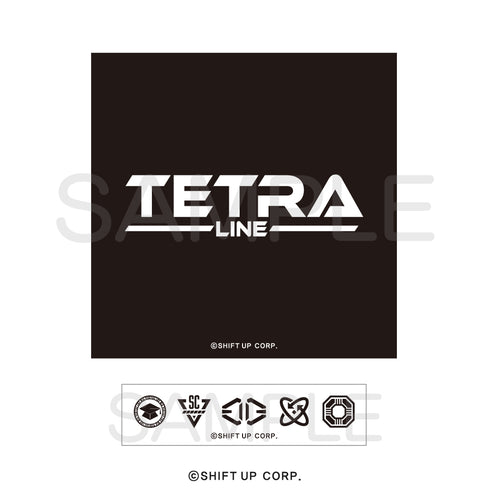 『NIKKE』ロゴステッカー テトラライン