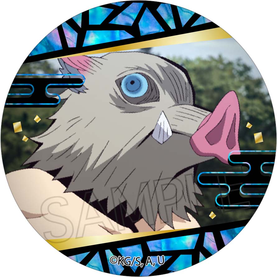 鬼滅の刃』螺鈿風シリーズ 缶バッジ 嘴平伊之助【202411再販】 – Anime