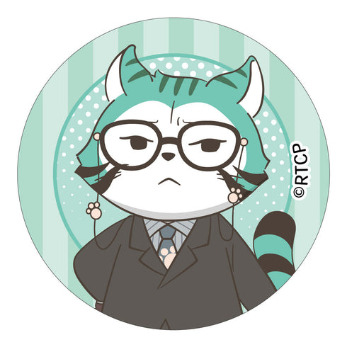 『あらいぐま カルカル団』トレーディング缶バッジ【BOX】