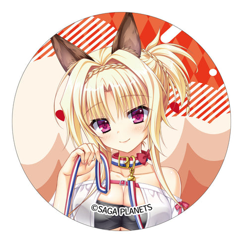 『金色ラブリッチェ』描き下ろし 缶バッジ エロイナ・ディ・カバリェロ・イスタ わんこver.