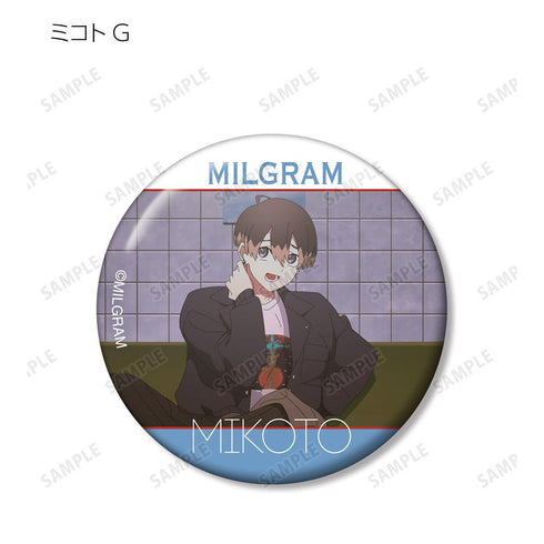 『MILGRAM -ミルグラム-』トレーディング MV 缶バッジ ミコト 『MeMe』(単位/BOX)【202601再販】