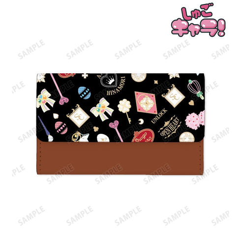 『しゅごキャラ!』モチーフ柄 キーケース ブラック【202601再販】