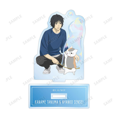 『夏目友人帳』描き下ろしイラスト 田沼要&ニャンコ先生 シャボン玉ver. BIGアクリルスタンド【202602再販】