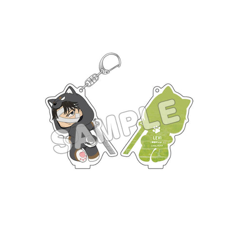 『進撃の巨人』あにまるっこアクリルキーホルダー/リヴァイ 戦闘中ver.