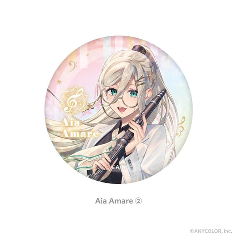 『にじさんじ』ILUNA ホログラム缶バッジ Aia Amare 2