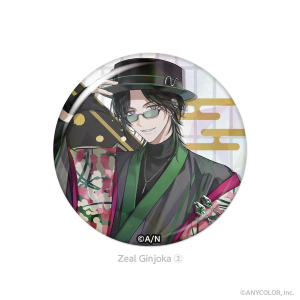 『NIJISANJI EN』BY THE BEAT ホログラム缶バッジ Zeal Ginjoka 2