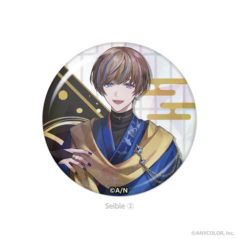 『NIJISANJI EN』BY THE BEAT ホログラム缶バッジ Seible 2