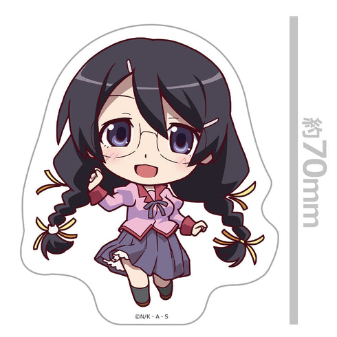 『<物語>シリーズ』ダイカットステッカー 羽川翼