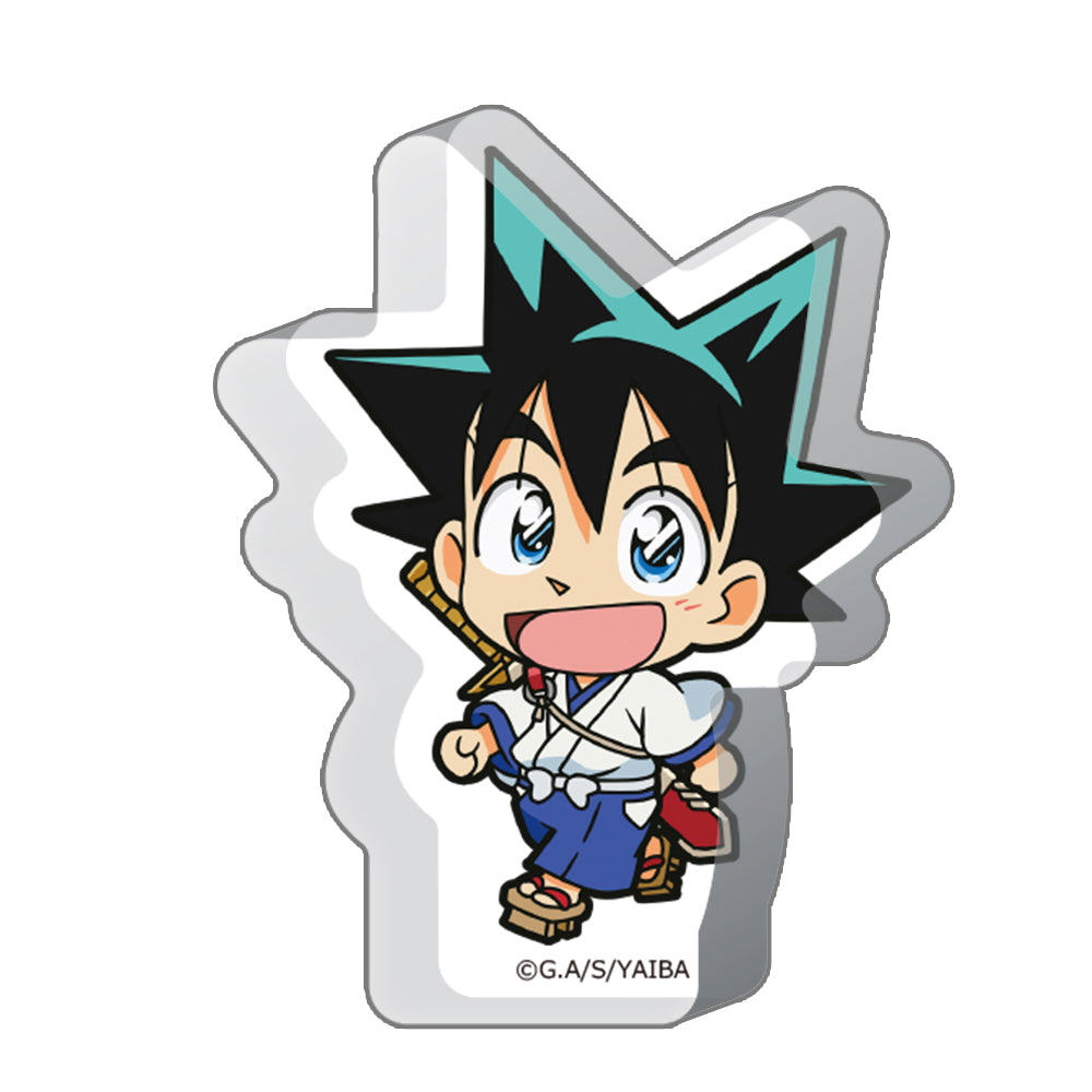 真・侍伝YAIBA』ついてっく厚みアクリルスタンド鉄刃– Anime Store JP