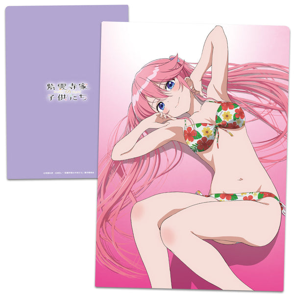 『紫雲寺家の子供たち』クリアファイル 紫雲寺謳華